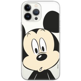 Etui Disney dedykowane do Iphone 12 PRO MAX, wzór: Mickey 019 Etui częściowo przeźroczyste, oryginalne i oficjalnie licencjonowane-Zdjęcie-0