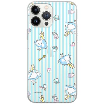 Etui Disney dedykowane do Iphone 13 PRO, wzór: Alicja 001 Etui częściowo przeźroczyste, oryginalne i oficjalnie licencjonowane - Disney