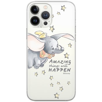 Etui Disney dedykowane do Iphone 13 PRO, wzór: Dumbo 010 Etui częściowo przeźroczyste, oryginalne i oficjalnie licencjonowane - Disney