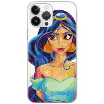 Etui Disney dedykowane do Iphone 13 PRO, wzór: Jasmine 002 Etui częściowo przeźroczyste, oryginalne i oficjalnie licencjonowane - Disney