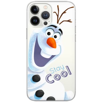 Etui Disney dedykowane do Iphone 13 PRO, wzór: Olaf 001 Etui częściowo przeźroczyste, oryginalne i oficjalnie licencjonowane - Disney