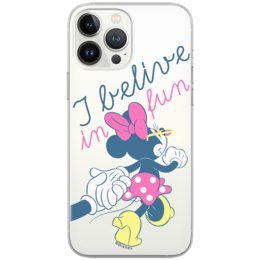 Etui Disney dedykowane do Iphone 6/6S, wzór: Minnie 005 Etui częściowo przeźroczyste, oryginalne i oficjalnie licencjonowane-Zdjęcie-0