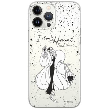 Etui Disney dedykowane do Samsung GALAXY NOTE 20 ULTRA, wzór: Cruella i Puppy 001 Etui częściowo przeźroczyste, oryginalne i oficjalnie licencjonowane - ERT Group