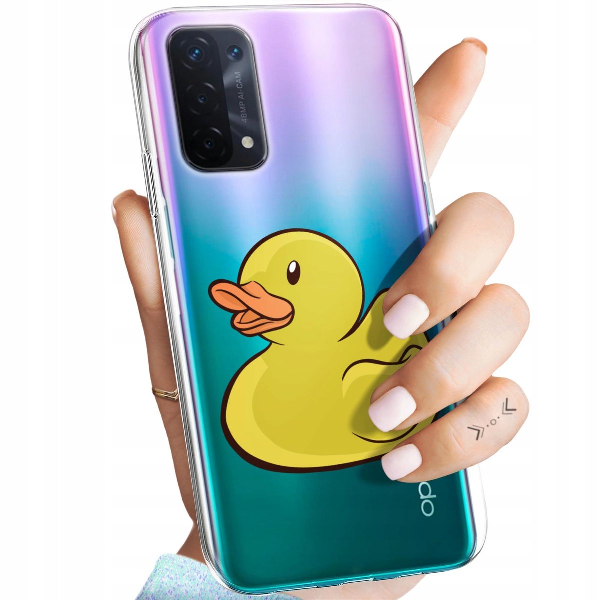 Etui Do A54 / A74 / A93 Wzory Bez Tła Naklejki Sticker Obudowa ...