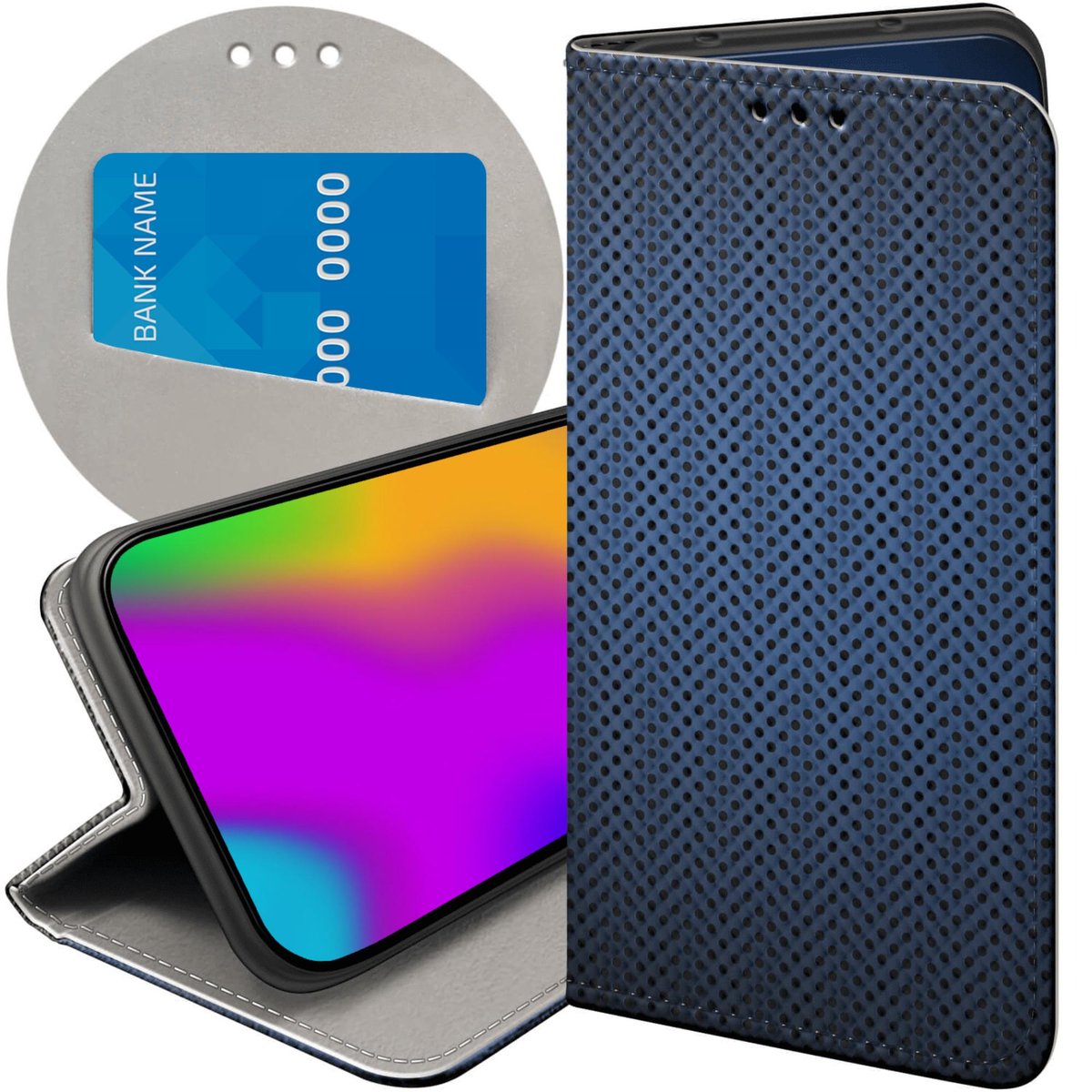 Cover Alcatel One Touch Pixfab Slim Leather Wallet Case With Stand For  Alcatel 1S (2021) - Includes Tempered Glass Alcatel One Touch Xl Case