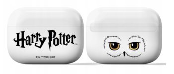 Etui Do Apple Airpods Pro Plastikowe Białe Harry Potter Hedwiga Licencja - ERT Group