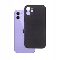 Etui Do Apple Iphone 12 A2172 Magsilicone Protect Czarne Pokrowiec Case Futerał Kejs Ochraniacz Okładka Pokrowiec Case Obudowa
