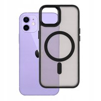 Etui Do Apple Iphone 12 I 12 Pro Magsafe Magmat Czarne Obudowa Pokrowiec Futerał Kejs Ochraniacz Okładka Pokrowiec Case Obudowa