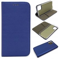 Etui Do Apple Iphone 12 Mini A2176 A2398 A2399 A2400 Smart Magnet Granatowe Pokrowiec Case Obudowa Futerał