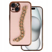 Etui do apple iphone 13 a2482 obudowa pokrowiec trend case wzór 4 jasnoróżo