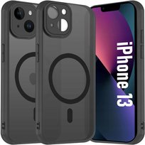 Etui Do Apple iPhone 13 Do Magsafe WZMACNIANE 360° Matt Case +Szkło