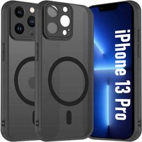 Etui Do Apple iPhone 13 Pro Do Magsafe WZMACNIANE 360° Matt Case +Szkło
