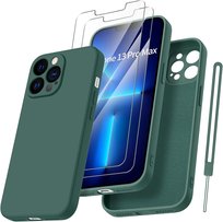 ETUI DO APPLE IPHONE 13 PRO MAX WZMOCNIONE SILIKONOWE +2SZT SZKŁO HARTOWANE Amazon
