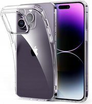 Etui Do Apple iPhone 14 Pro Case + Szkło 9h | PRZEZROCZYSTE CLEAR 2MM