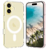 Etui do Apple iPhone 16 MagSilicone Protect bezbarwne Pokrowiec Obudowa Futerał GSM-HURT