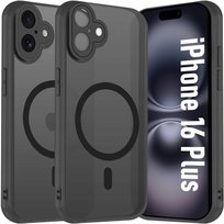 Etui Do Apple iPhone 16 Plus Do Magsafe WZMACNIANE 360° Matt Case +Szkło