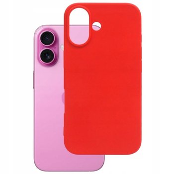 Etui Do Apple Iphone 16 Plus Obudowa Pokrowiec Futerał Tint Case Czerwone - GSM-HURT