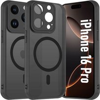 Etui Do Apple iPhone 16 Pro Do Magsafe WZMACNIANE 360° Matt Case +Szkło