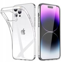 Etui Do Apple Iphone 16 Pro Pokrowiec Gruby Jelly Case 2Mm Bezbarwne Pokrowiec Case Obudowa Futerał
