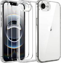 Etui Do Apple iPhone 16e Case +2x Szkło 9h | PRZEZROCZYSTE CLEAR 2MM