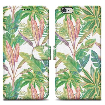 Etui Do Apple iPhone 6 / 6S Pokrowiec w Zielony las Deszczowy No. 8 Etui Case Cover Obudowa Ochronny Cadorabo - Cadorabo