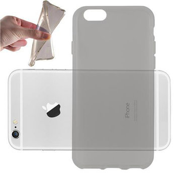 Etui Do Apple iPhone 6 PLUS / 6S PLUS Pokrowiec w PRZEZROCZYSTY CZARNY Obudowa Ochronny TPU Silikon Case Cover Cadorabo - Cadorabo