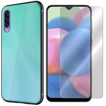 ETUI DO GALAXY A50 SM-A505 GLASS AURORA + SZKŁO 9H - VegaCom