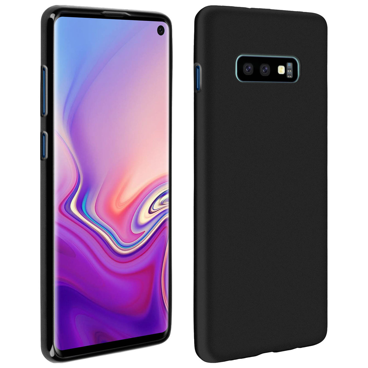 Etui do Galaxy S10 Lite Silikonowa ochrona w żelu – czarna - Avizar ...