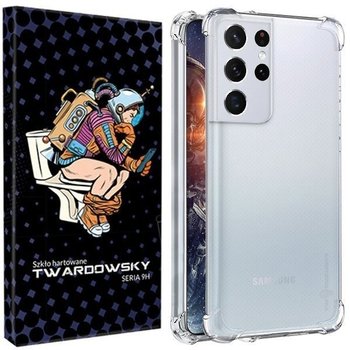 ETUI DO GALAXY S21 ULTRA TWARDOWSKY AIR + SZKŁO 9H - TWARDOWSKY