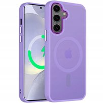 Etui Do Galaxy S24 PLUS Case +Szkło 9H WZMACNIANE 360° Matt Do Magsafe