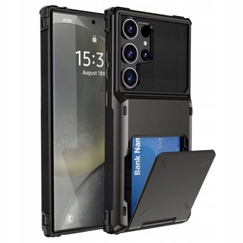 Etui do Galaxy S25 Ultra, z miejscem na karty dokumenty, porfel, obudowa - Inny producent