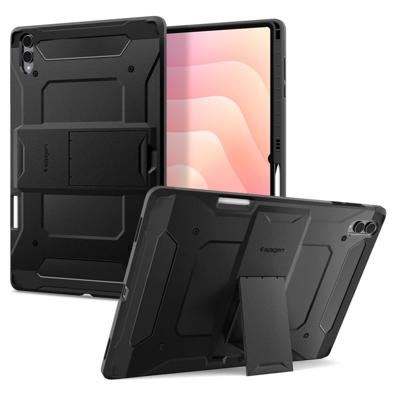 Spigen ETUI DO GALAXY TAB S11 ULTRA SPIGEN ARMOR ORYGINALNE CZARNY POKROWIEC CASE