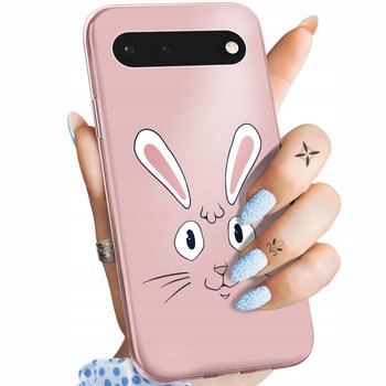 Etui Do Google Pixel 6 Pro Wzory Królik Zając Bunny Obudowa Pokrowiec Case - Hello Case