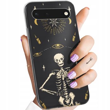 Etui Do Google Pixel 6 Wzory Czaszka Szkielety Memento Mori Gotyk Obudowa - Hello Case