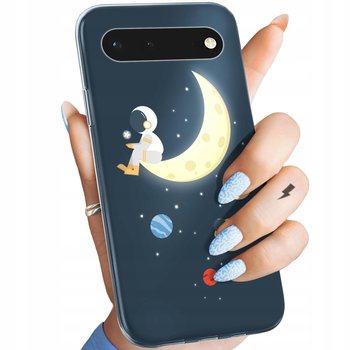 Etui Do Google Pixel 6 Wzory Księżyc Gwiazdy Kosmos Planety Obudowa Case - Hello Case