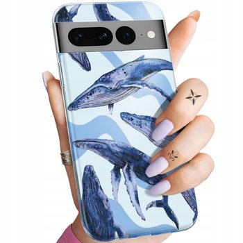 ETUI DO GOOGLE PIXEL 7 PRO WZORY MORZE FALE WODA AQUA OBUDOWA POKROWIEC - Hello Case