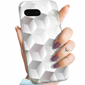 Etui Do Google Pixel 7 Wzory 3D Geometryczne Iluzja Obudowa Pokrowiec Case - Hello Case