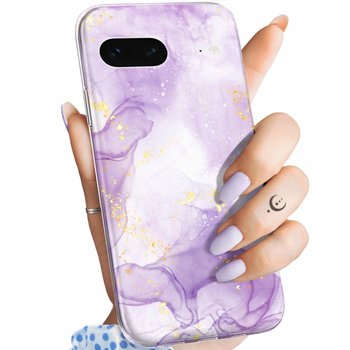 Etui Do Google Pixel 7 Wzory Fioletowe Fiolet Kształty Obudowa Pokrowiec - Hello Case