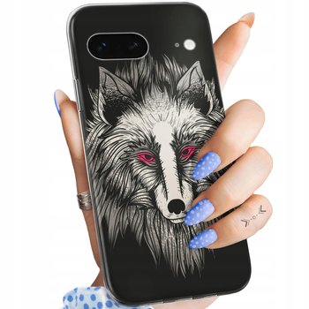 Etui Do Google Pixel 7 Wzory Wilk Wilkołak Wolf Wilczyca Obudowa Pokrowiec - Hello Case