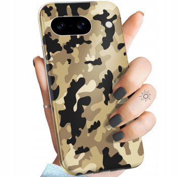 Etui Do Google Pixel 8 Wzory Moro Wojskowe Militarne Obudowa Pokrowiec Case - Hello Case