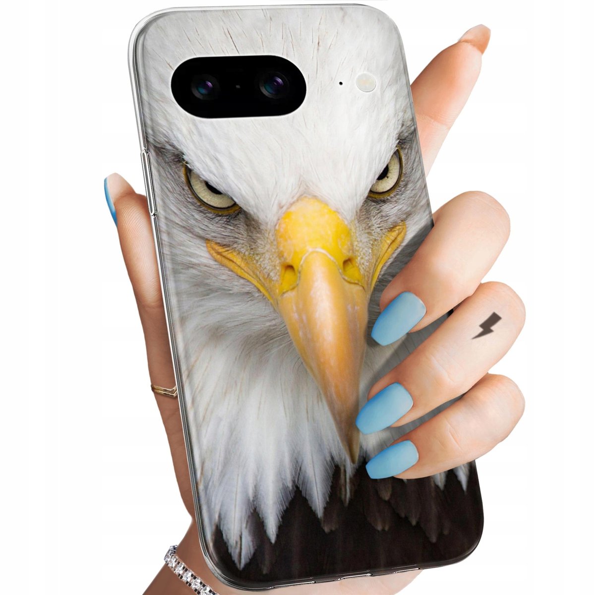 Etui do google pixel 8 wzory orzeł sokół eagle obudowa pokrowiec case ...
