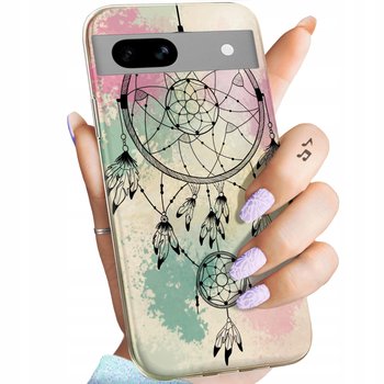 ETUI DO GOOGLE PIXEL 8A WZORY BOHO ŁAPACZ SNÓW PIÓRA OBUDOWA POKROWIEC CASE - Hello Case
