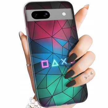 ETUI DO GOOGLE PIXEL 8A WZORY DLA GRACZA GRACZ GAMER GAME OVER OBUDOWA CASE - Hello Case