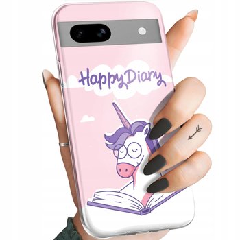 ETUI DO GOOGLE PIXEL 8A WZORY JEDNOROŻEC BAJKI KSIĘŻNICZKI OBUDOWA CASE - Hello Case