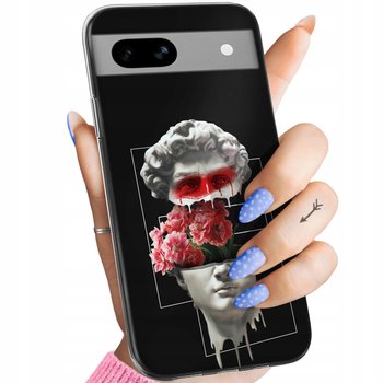 ETUI DO GOOGLE PIXEL 8A WZORY KLASYKA CLASSIC RZEŹBA OBUDOWA POKROWIEC CASE - Hello Case