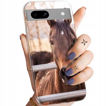 ETUI DO GOOGLE PIXEL 8A WZORY KONIE KUCE PEGAZY OBUDOWA POKROWIEC CASE - Hello Case