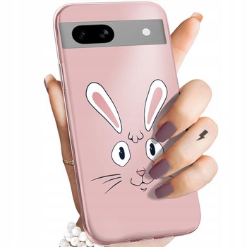 ETUI DO GOOGLE PIXEL 8A WZORY KRÓLIK ZAJĄC BUNNY OBUDOWA POKROWIEC CASE - Hello Case