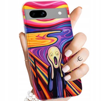ETUI DO GOOGLE PIXEL 8A WZORY KRZYK MUNCH EDVARD SCREAM OBUDOWA POKROWIEC - Hello Case