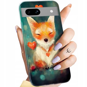 ETUI DO GOOGLE PIXEL 8A WZORY LISKI LISY FOX OBUDOWA POKROWIEC CASE - Hello Case