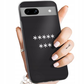 ETUI DO GOOGLE PIXEL 8A WZORY Z NAPISAMI NAPISY TEKSTY OBUDOWA POKROWIEC - Hello Case